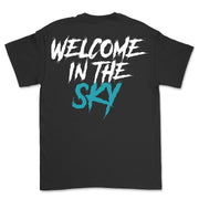 Welcome in the sky t shirt