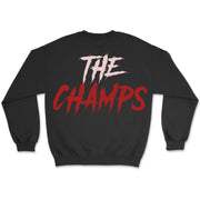 WHATS UP CHAMP RED - CREWNECK
